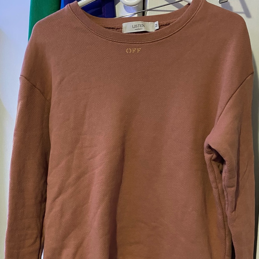 Off-White crewneck sweater